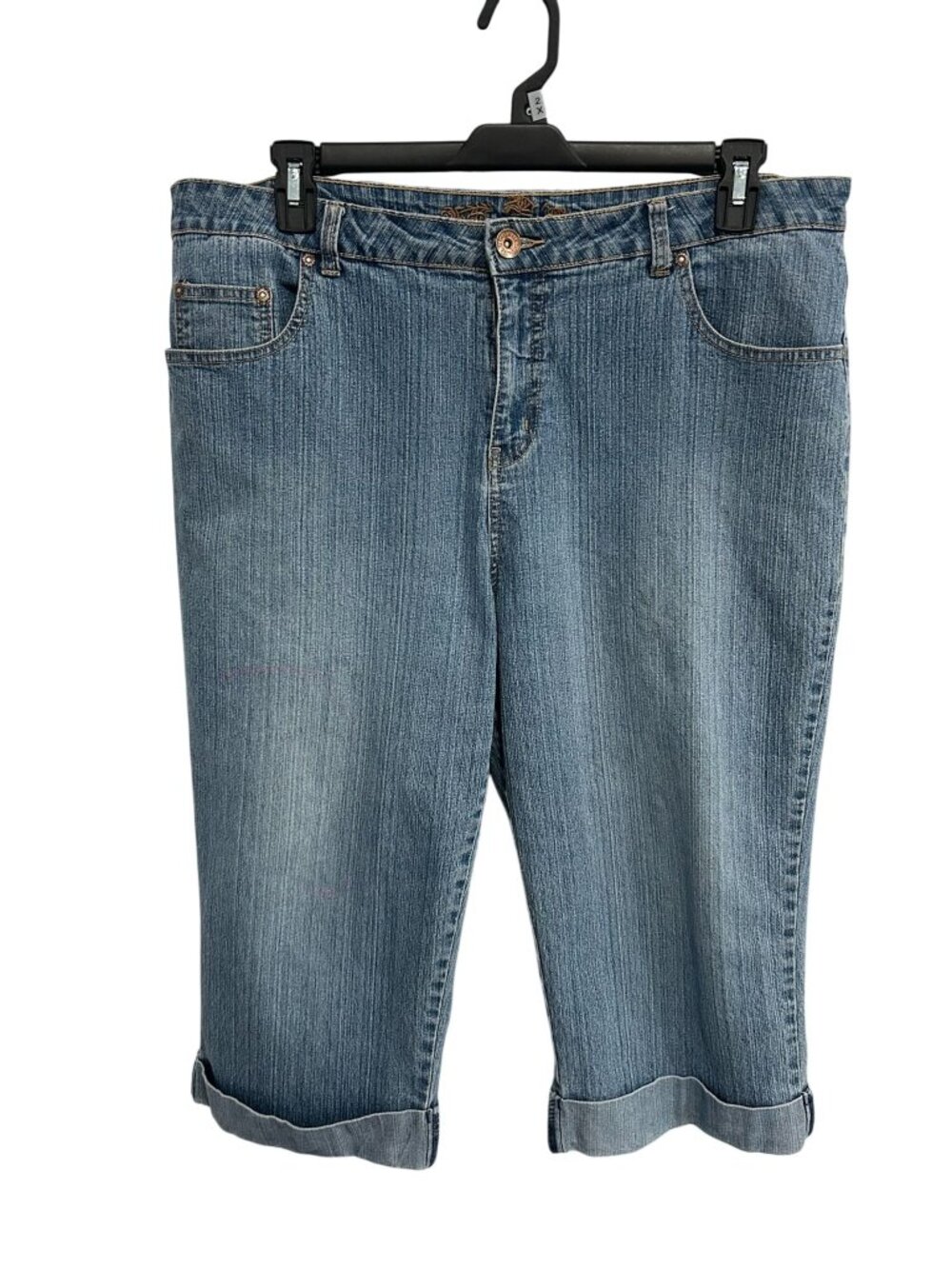 Denim 18 Bermuda Shorts Stretch Mid Rise Heritage Rusticcore